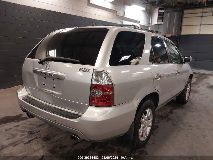 2006 Acura Mdx VIN: 2HNYD18886H518010 Lot: 39356483