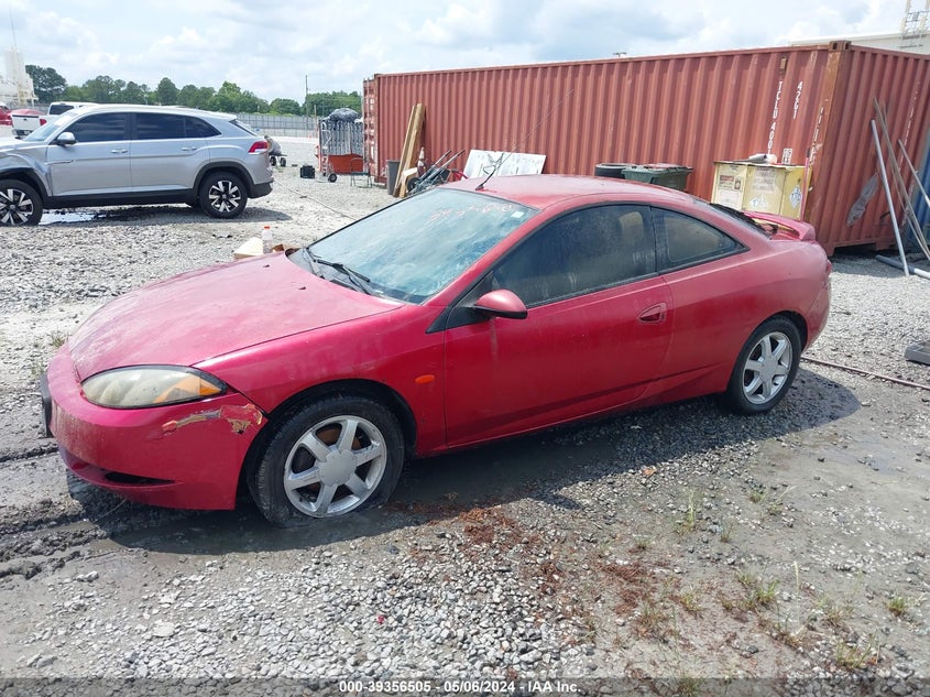 1999 Mercury Cougar V6 VIN: 1ZWFT61L9X5649041 Lot: 39356505