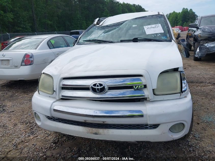 2004 Toyota Tundra Sr5 V8 VIN: 5TBBT44134S439831 Lot: 39356537