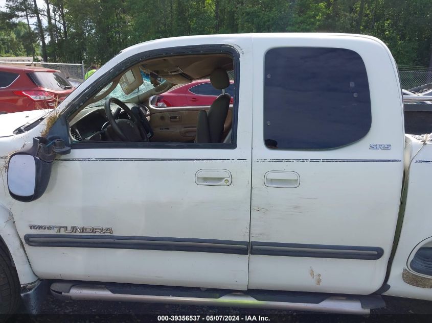 2004 Toyota Tundra Sr5 V8 VIN: 5TBBT44134S439831 Lot: 39356537