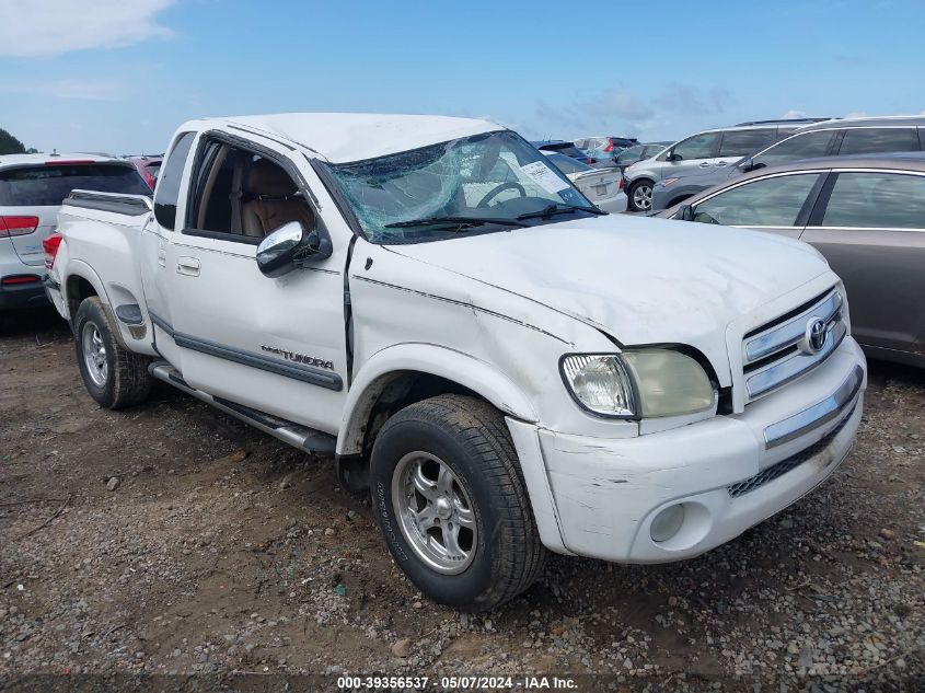 2004 Toyota Tundra Sr5 V8 VIN: 5TBBT44134S439831 Lot: 39356537