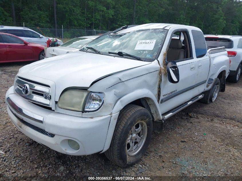 2004 Toyota Tundra Sr5 V8 VIN: 5TBBT44134S439831 Lot: 39356537