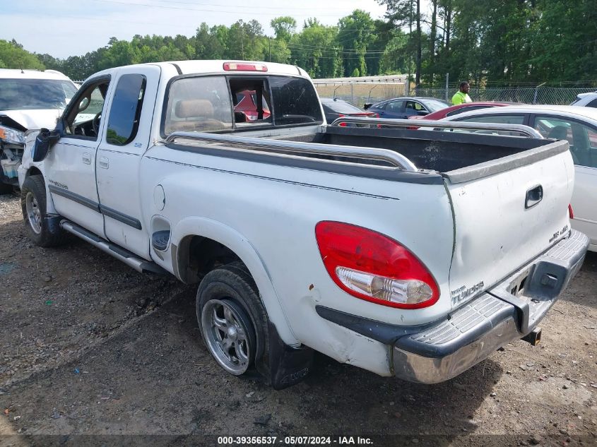 2004 Toyota Tundra Sr5 V8 VIN: 5TBBT44134S439831 Lot: 39356537