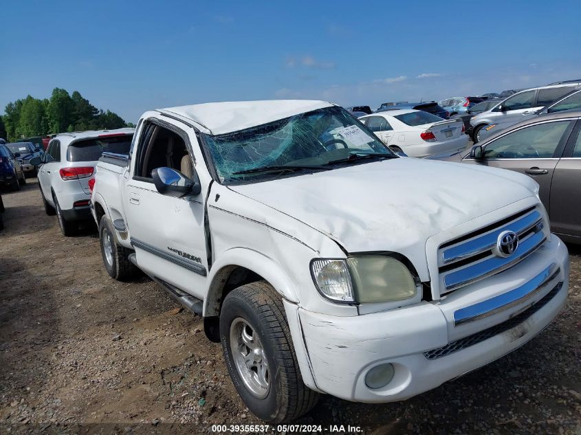 2004 Toyota Tundra Sr5 V8 VIN: 5TBBT44134S439831 Lot: 39356537