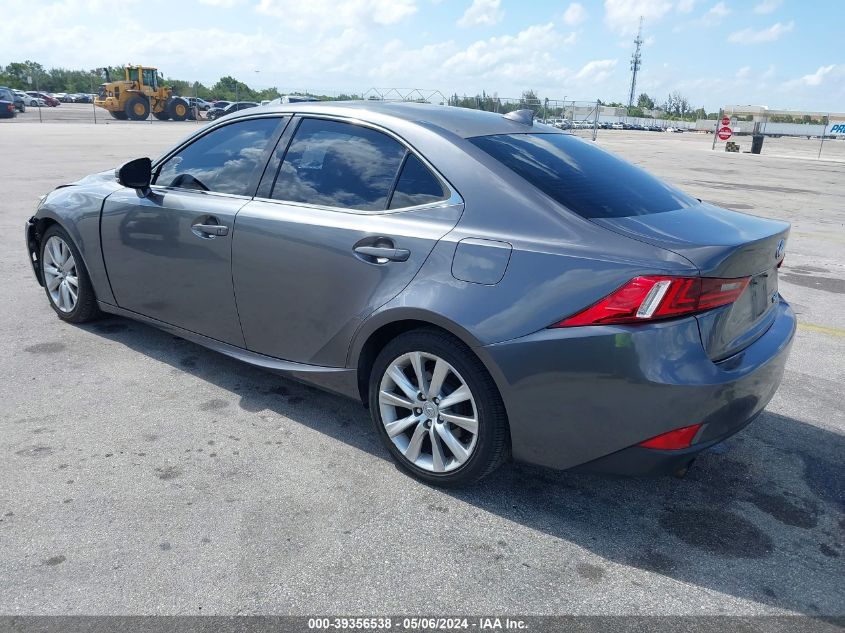 2015 Lexus Is 250 Crafted Line VIN: JTHBF1D21F5072425 Lot: 39356538