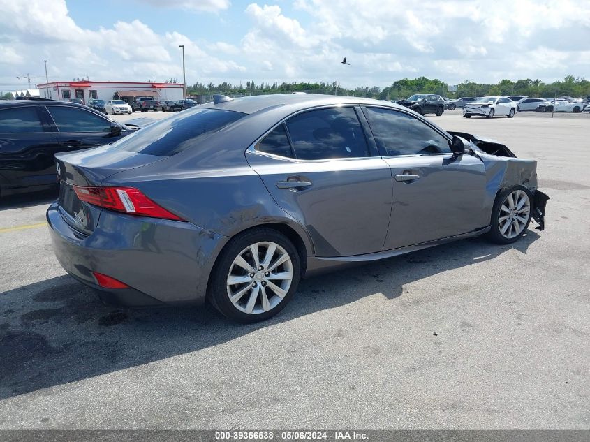 2015 Lexus Is 250 Crafted Line VIN: JTHBF1D21F5072425 Lot: 39356538