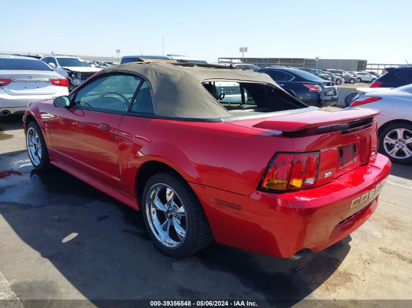 2001 Ford Mustang Cobra VIN: 1FAFP46V21F197449 Lot: 39356548