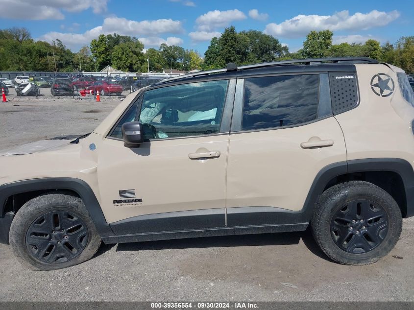 2017 Jeep Renegade Deserthawk 4X4 VIN: ZACCJBCB6HPE78996 Lot: 39356554