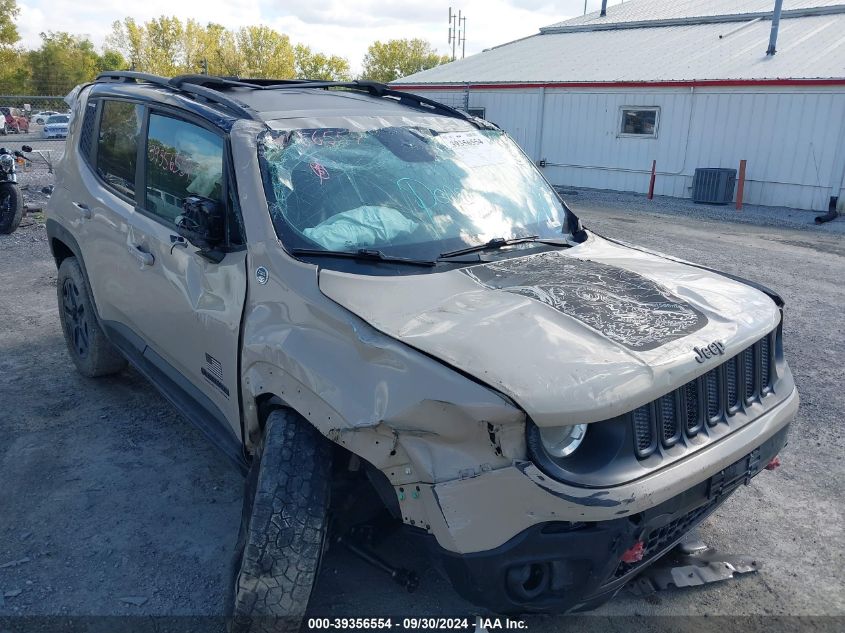 2017 Jeep Renegade Deserthawk 4X4 VIN: ZACCJBCB6HPE78996 Lot: 39356554