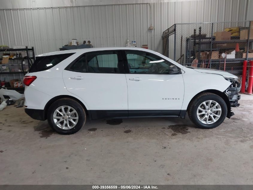 2018 Chevrolet Equinox Ls VIN: 2GNAXHEV1J6320172 Lot: 39356559