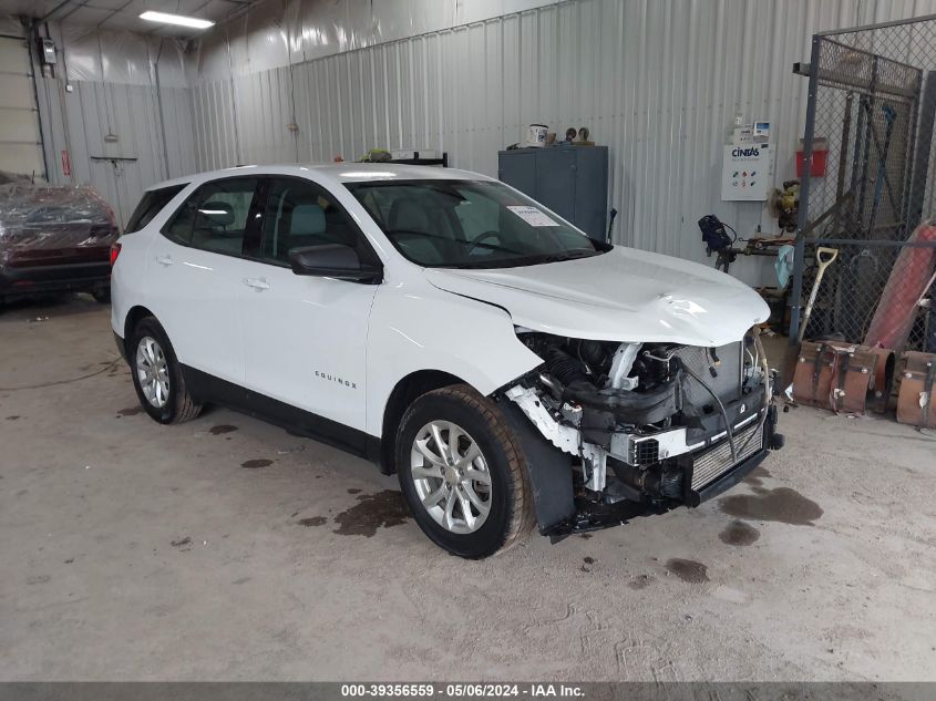 2018 Chevrolet Equinox Ls VIN: 2GNAXHEV1J6320172 Lot: 39356559