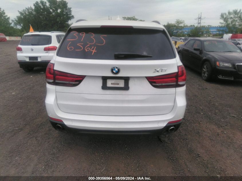 2016 BMW X5 xDrive35I VIN: 5UXKR0C56G0P19056 Lot: 39356564