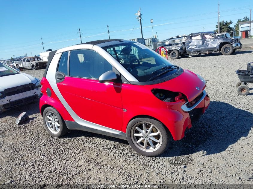 2009 Smart Fortwo Brabus/Passion VIN: WMEEK31X69K270396 Lot: 39356567