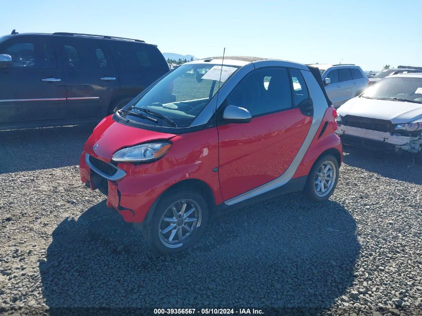 2009 Smart Fortwo Brabus/Passion VIN: WMEEK31X69K270396 Lot: 39356567