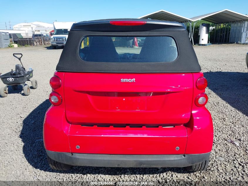 2009 Smart Fortwo Brabus/Passion VIN: WMEEK31X69K270396 Lot: 39356567