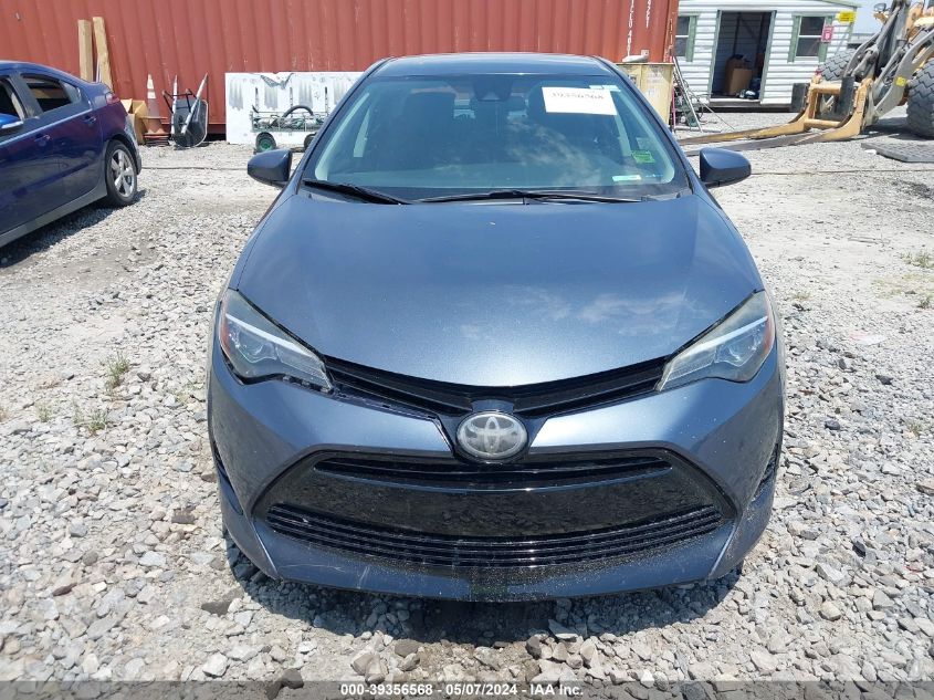 2018 Toyota Corolla Le VIN: 2T1BURHE5JC967311 Lot: 39356568