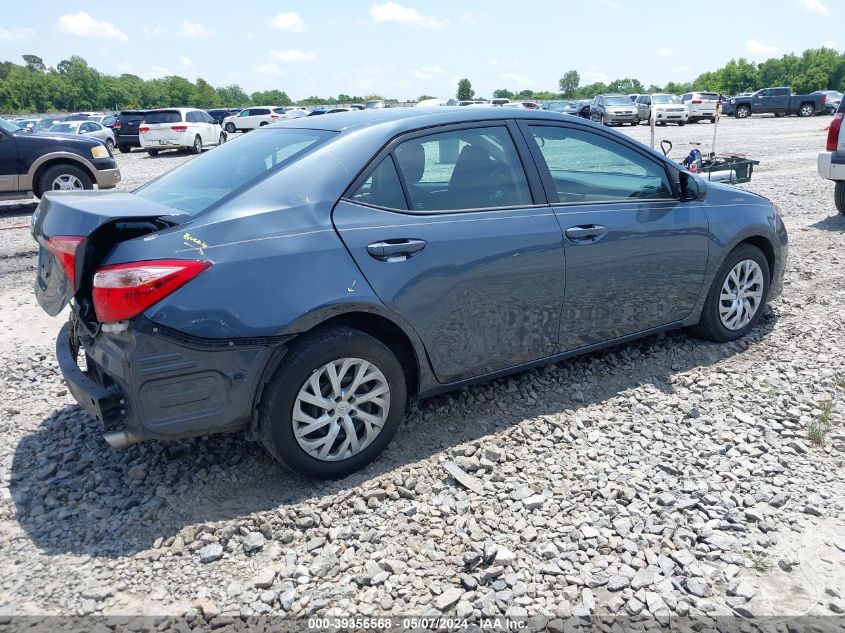 2018 Toyota Corolla Le VIN: 2T1BURHE5JC967311 Lot: 39356568