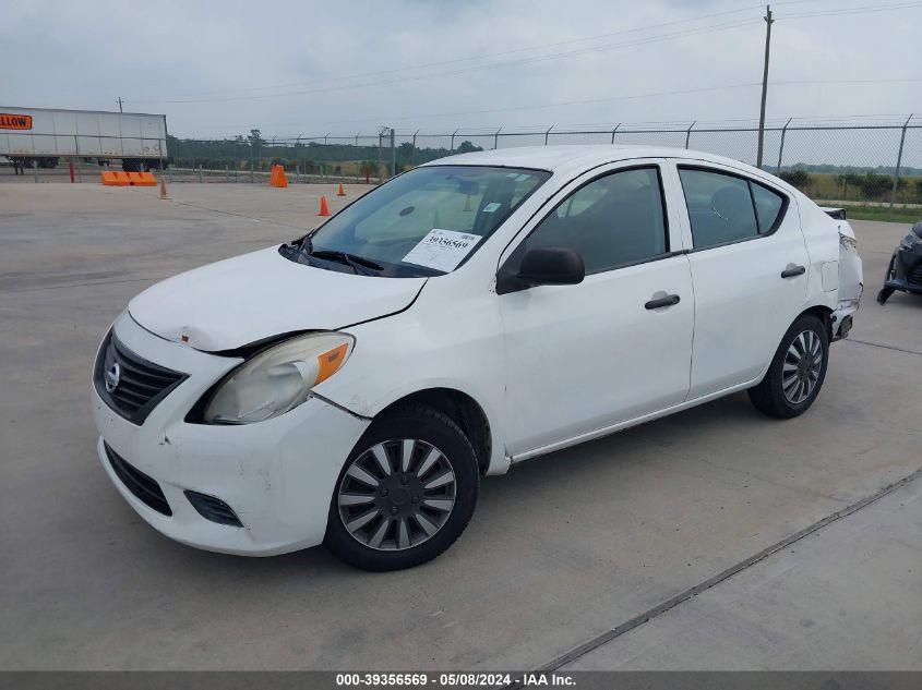 2012 Nissan Versa 1.6 S VIN: 3N1CN7AP2CL841752 Lot: 39356569