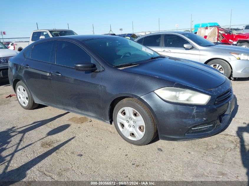 2013 Dodge Dart Aero VIN: 1C3CDFAH8DD312062 Lot: 39356572