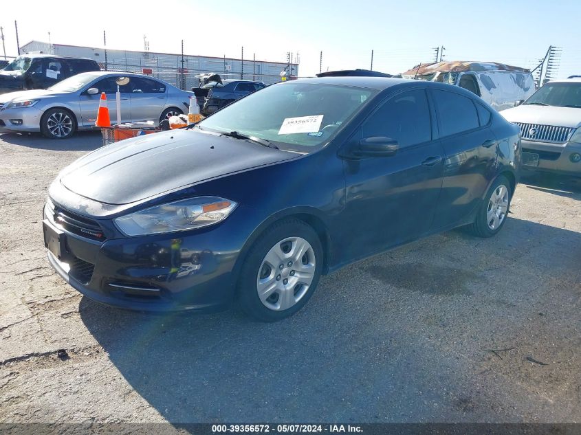 2013 Dodge Dart Aero VIN: 1C3CDFAH8DD312062 Lot: 39356572