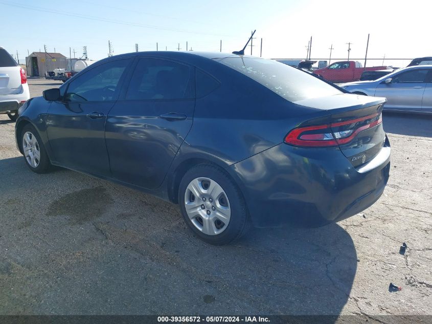 2013 Dodge Dart Aero VIN: 1C3CDFAH8DD312062 Lot: 39356572