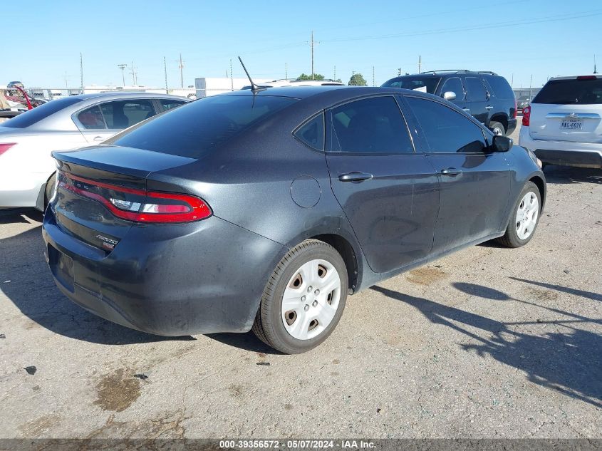 2013 Dodge Dart Aero VIN: 1C3CDFAH8DD312062 Lot: 39356572