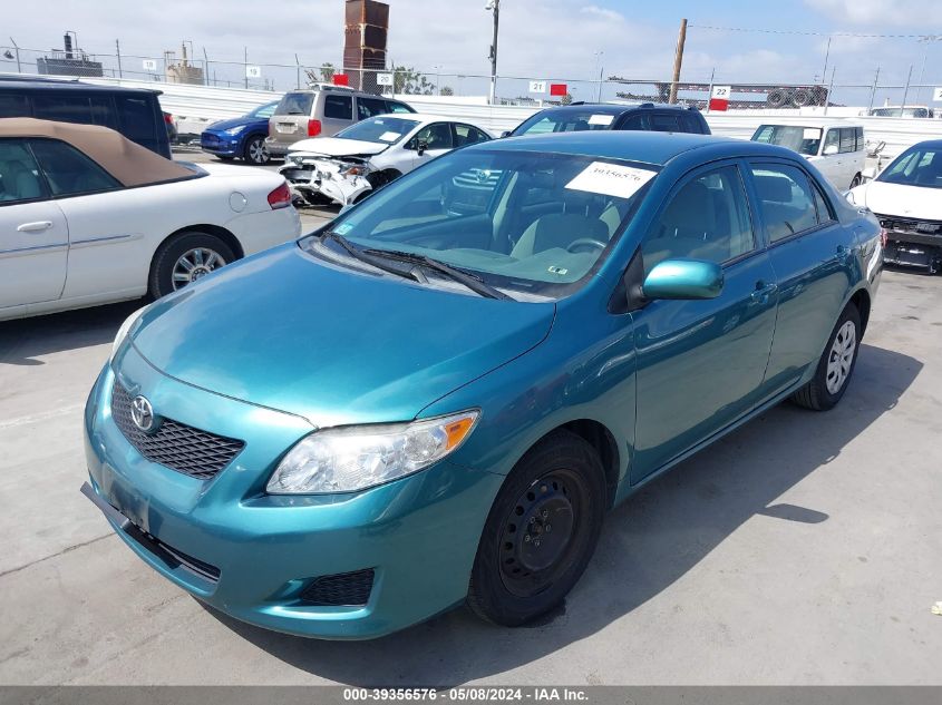 2010 Toyota Corolla Le VIN: 2T1BU4EE0AC291406 Lot: 39356576