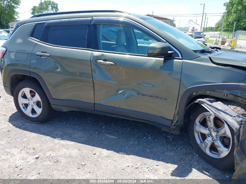 2018 Jeep Compass Latitude 4X4 VIN: 3C4NJDBB9JT345394 Lot: 39356598