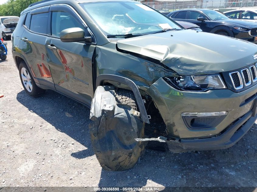 2018 Jeep Compass Latitude 4X4 VIN: 3C4NJDBB9JT345394 Lot: 39356598