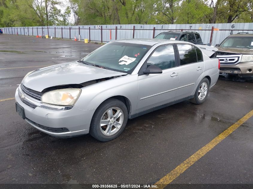 2005 Chevrolet Malibu Ls VIN: 1G1ZT54855F207525 Lot: 39356625