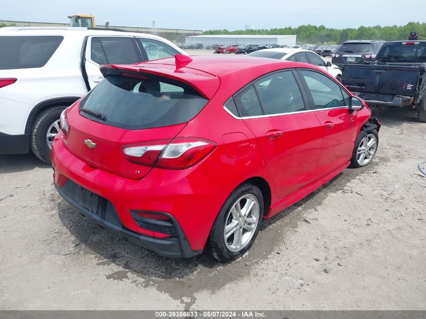 2017 Chevrolet Cruze Lt Auto VIN: 3G1BE6SM2HS568681 Lot: 39356633