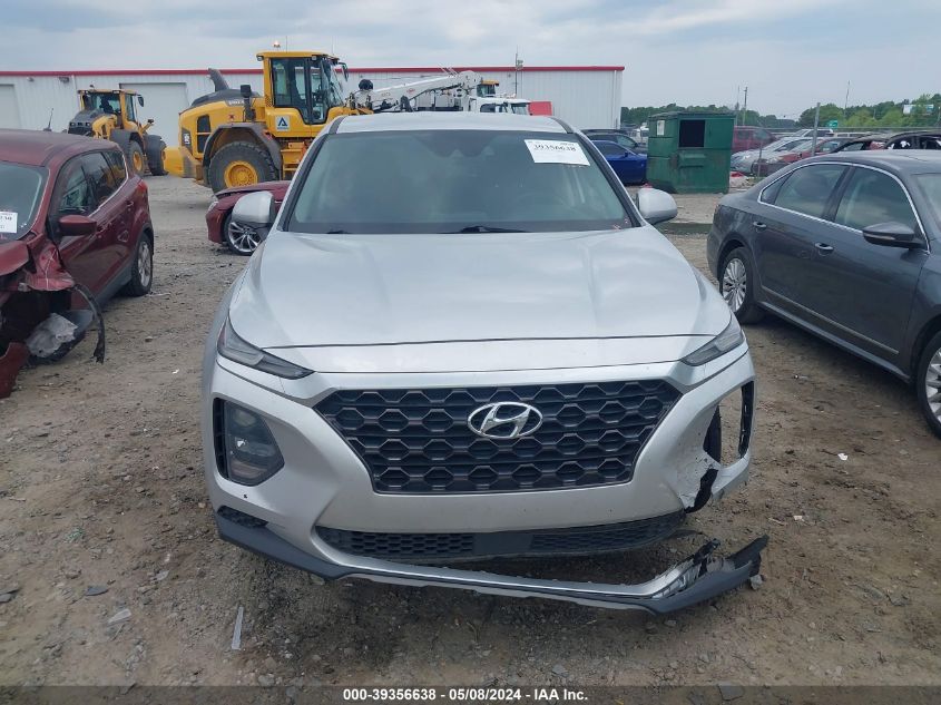 2019 Hyundai Santa Fe Se VIN: 5NMS23AD5KH009804 Lot: 39356638