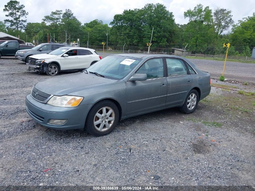 4T1BF28B51U123842 | 2001 TOYOTA AVALON