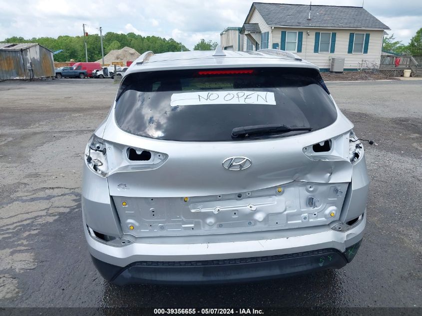 2018 Hyundai Tucson Sel VIN: KM8J3CA40JU726199 Lot: 39356655