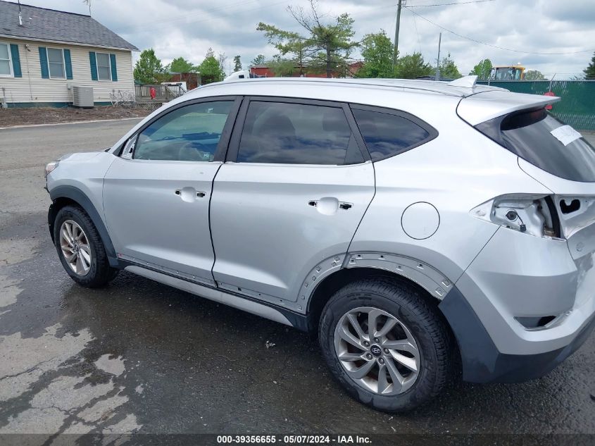 2018 Hyundai Tucson Sel VIN: KM8J3CA40JU726199 Lot: 39356655