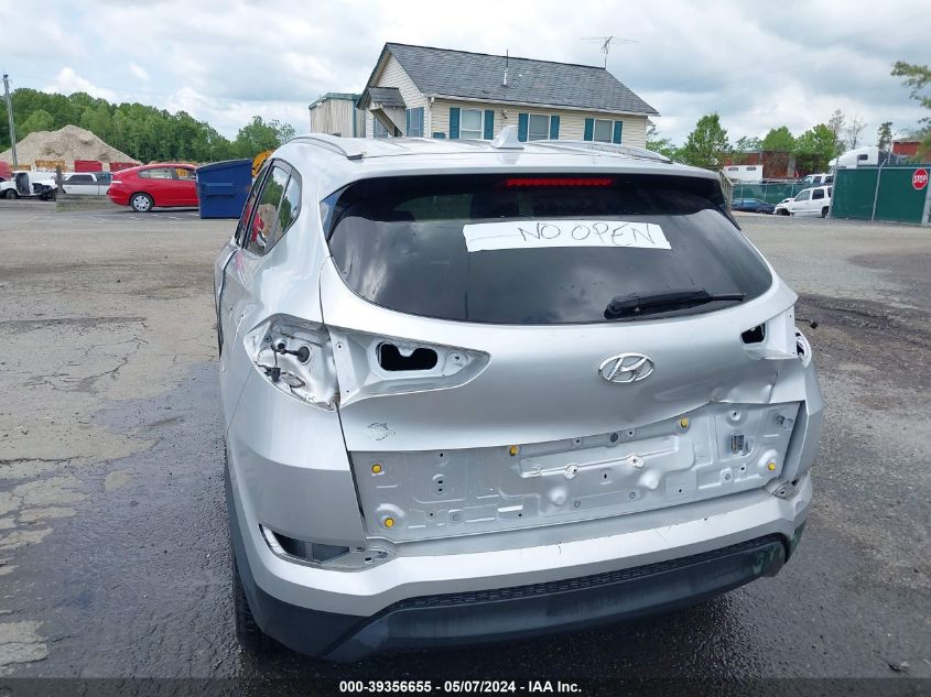 2018 Hyundai Tucson Sel VIN: KM8J3CA40JU726199 Lot: 39356655