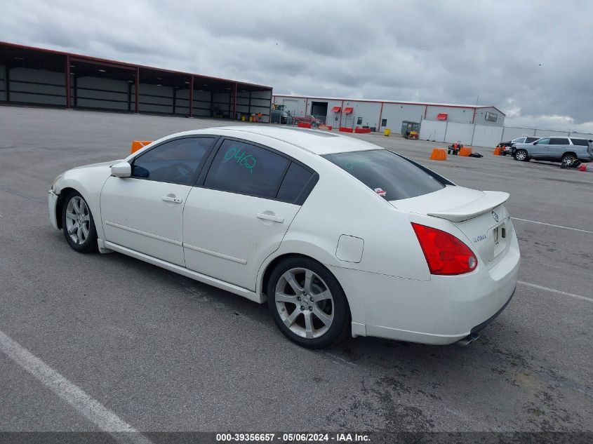 2008 Nissan Maxima 3.5 Se VIN: 1N4BA41E38C834321 Lot: 39356657