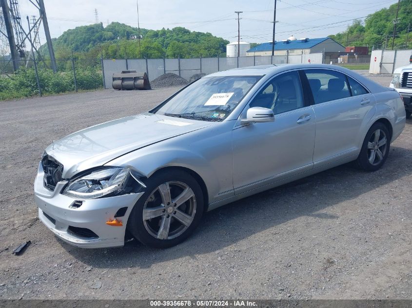 2011 Mercedes-Benz S 550 4Matic VIN: WDDNG8GB5BA389857 Lot: 39356678