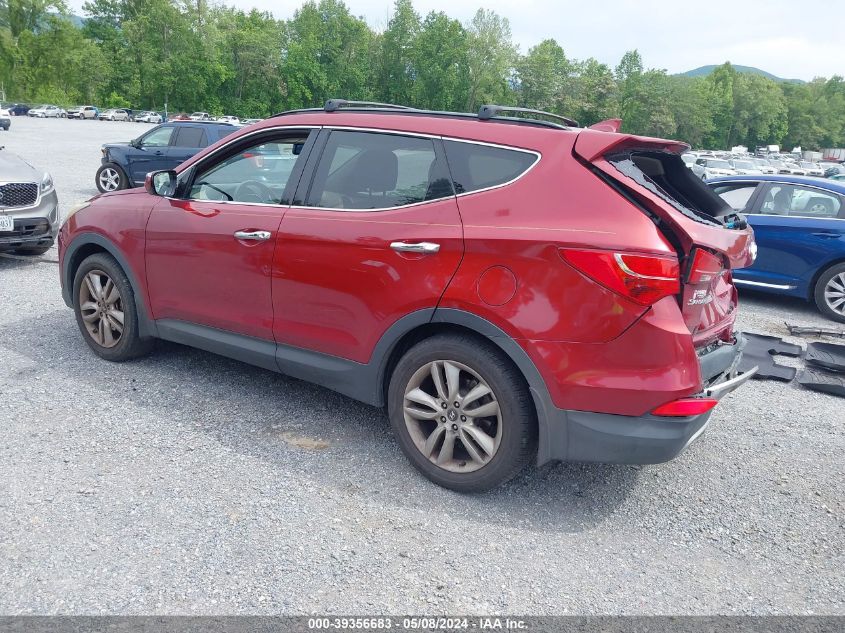 2013 Hyundai Santa Fe Sport 2.0T VIN: 5XYZU3LA1DG119368 Lot: 39356683