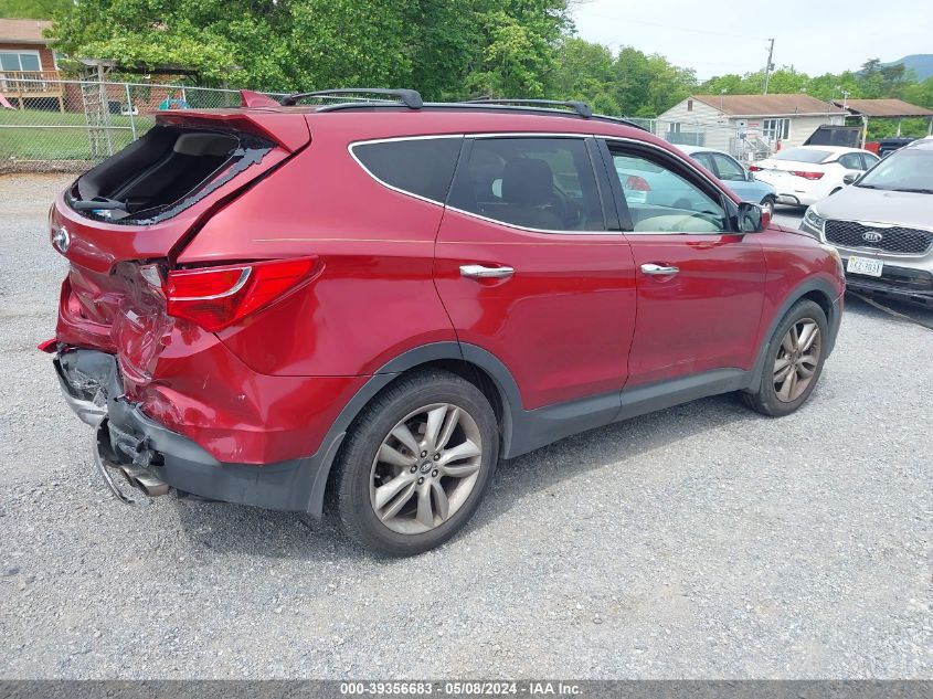 2013 Hyundai Santa Fe Sport 2.0T VIN: 5XYZU3LA1DG119368 Lot: 39356683