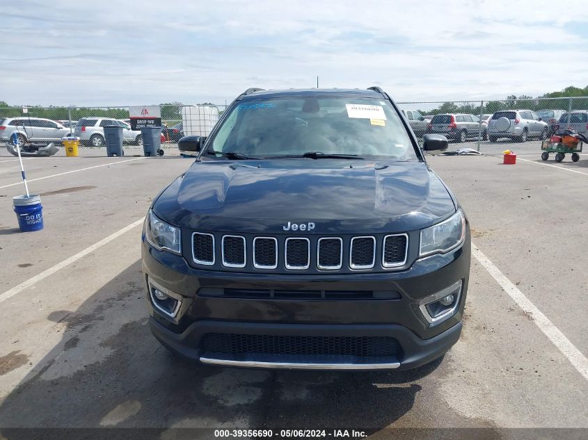 2019 Jeep Compass Limited 4X4 VIN: 3C4NJDCB9KT800597 Lot: 39356690