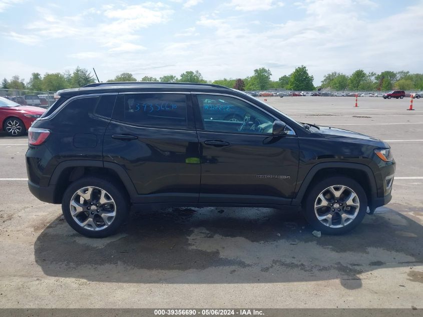 2019 Jeep Compass Limited 4X4 VIN: 3C4NJDCB9KT800597 Lot: 39356690