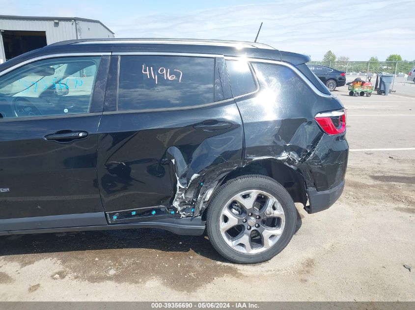 2019 Jeep Compass Limited 4X4 VIN: 3C4NJDCB9KT800597 Lot: 39356690