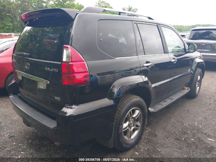 2008 Lexus Gx 470 VIN: JTJBT20X580170596 Lot: 39356708