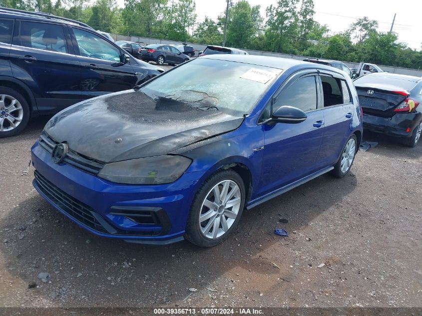 2018 Volkswagen Golf R 2.0T W/Dcc Navigation VIN: WVWWF7AU9JW095479 Lot: 39356713