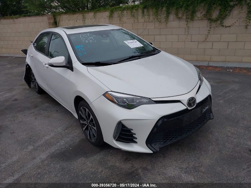 2017 Toyota Corolla Xse VIN: 5YFBURHE3HP580251 Lot: 39356720