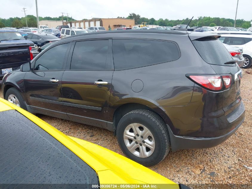 2016 Chevrolet Traverse Ls VIN: 1GNKRFED7GJ206327 Lot: 39356724