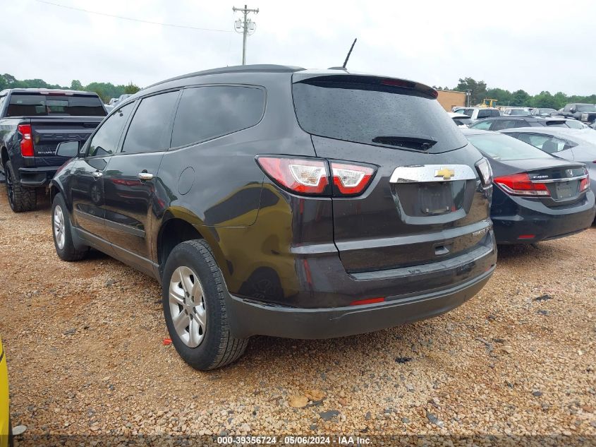 2016 Chevrolet Traverse Ls VIN: 1GNKRFED7GJ206327 Lot: 39356724