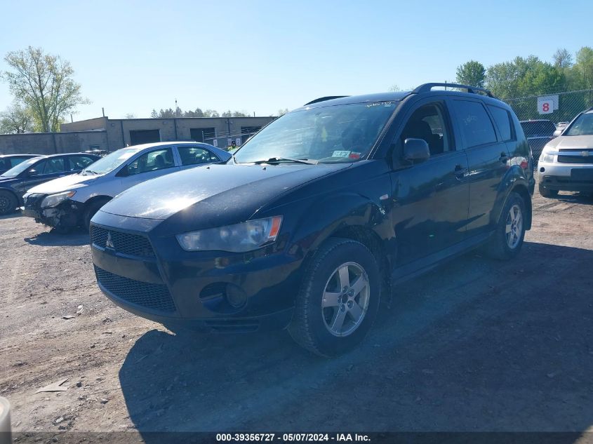 2010 Mitsubishi Outlander Es VIN: JA4AT2AW7AZ001969 Lot: 39356727