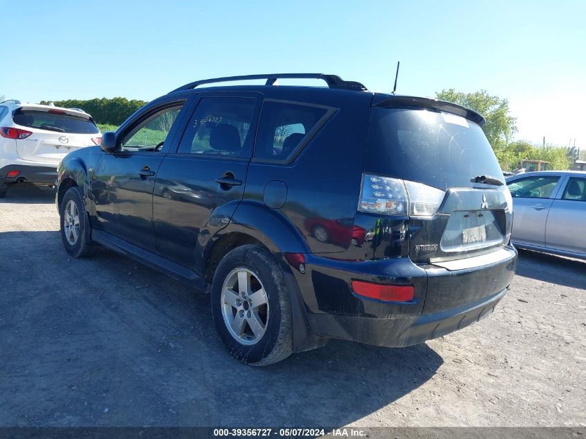 2010 Mitsubishi Outlander Es VIN: JA4AT2AW7AZ001969 Lot: 39356727